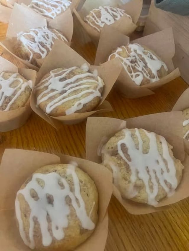 Lillian's Bakery Morning Express Muffin.
