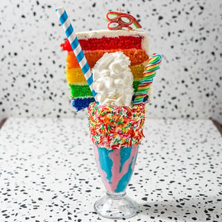 Rockin' Robin Rainbow Milkshake