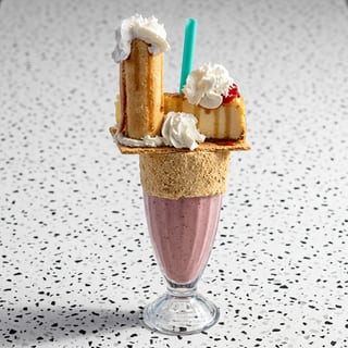 Splish Splash Strawberry Cheesecake Milkshake
