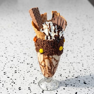 I Only Have Eyes for You Peanut Butter Milkshake